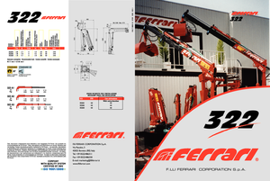 Hydraulické nakládací jeřáby Ferrari® 322 A2 
