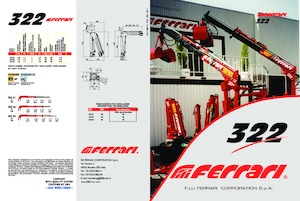 Hydraulické nakládací jeřáby Ferrari® 322R A1 