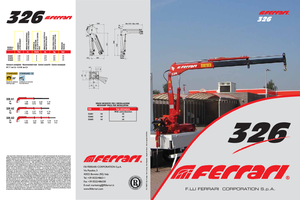 Hydraulické nakládací jeřáby Ferrari® 326 A2 