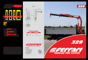 Hydraulické nakládací jeřáby Ferrari® 329 A2 