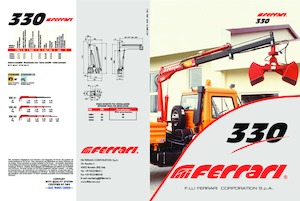 Hydraulické nakládací jeřáby Ferrari® 330 A1 