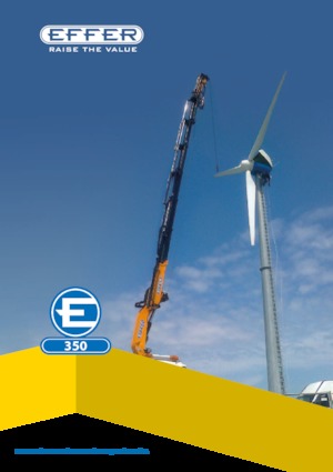 Hydraulické nakládací jeřáby Effer 350 4S
