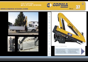 Hydraulické nakládací jeřáby COPMA 2000 37.1
