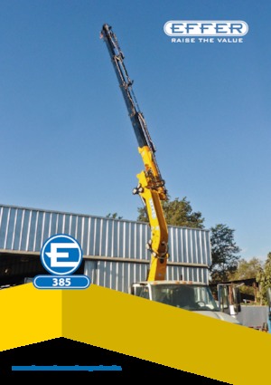 Hydraulické nakládací jeřáby Effer 385 6S