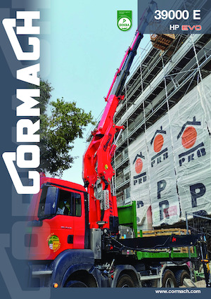 Hydraulické nakládací jeřáby Cormach 39000 E5F64 HP