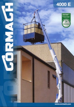 Hydraulické nakládací jeřáby Cormach 4000 E2