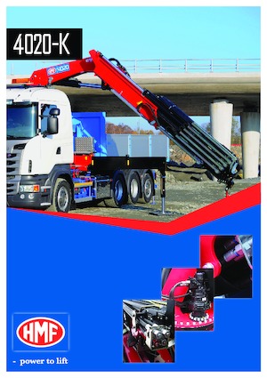 Hydraulické nakládací jeřáby HMF 4020-K4-RCS