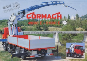 Hydraulické nakládací jeřáby Cormach 49000 E 8 F