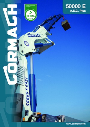 Hydraulické nakládací jeřáby Cormach 50000 E9F64 A.S.C. Plus