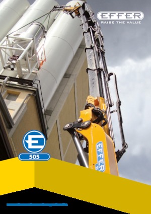 Hydraulické nakládací jeřáby Effer 505 8S