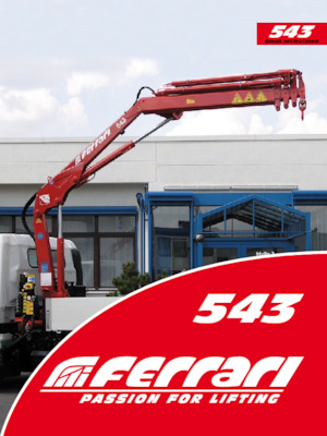 Hydraulické nakládací jeřáby Ferrari® 543 A3 