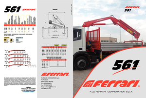 Hydraulické nakládací jeřáby Ferrari® 561 A3 J1 