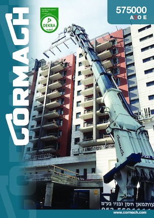 Hydraulické nakládací jeřáby Cormach 575000AXO E9J804