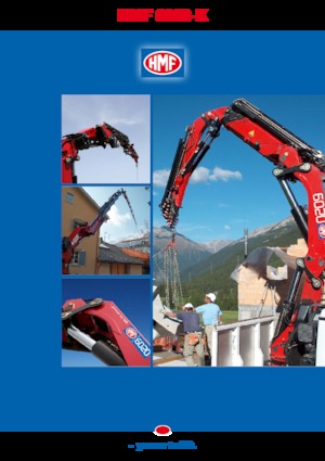 Hydraulické nakládací jeřáby HMF 6020-K6