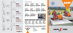 Hydraulické nakládací jeřáby Amco Veba 605T-3 S