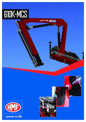 Hydraulické nakládací jeřáby HMF 610-K4-MCS