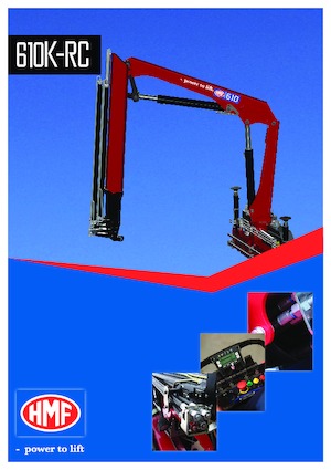 Hydraulické nakládací jeřáby HMF 610-K1-RC