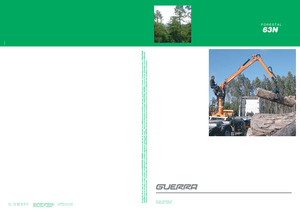 Hydraulické nakládací jeřáby Guerra 63 N 1