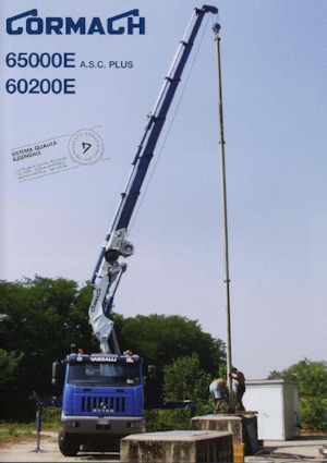 Hydraulické nakládací jeřáby Cormach 65000 E6F A.S.C. Plus