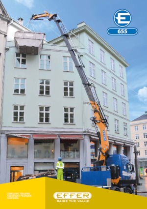 Hydraulické nakládací jeřáby Effer 655 4S