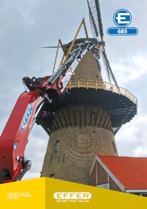 Hydraulické nakládací jeřáby Effer 685 6S