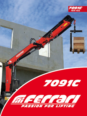 Hydraulické nakládací jeřáby Ferrari® 7091C A1 