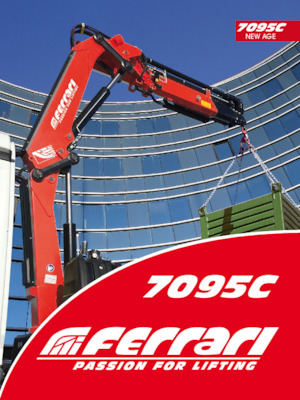 Hydraulické nakládací jeřáby Ferrari® 7095C A3 