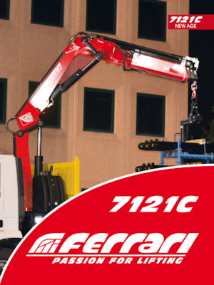 Hydraulické nakládací jeřáby Ferrari® 7121C A4 