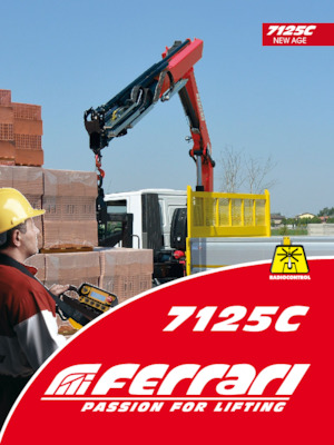 Hydraulické nakládací jeřáby Ferrari® 7125C A2 