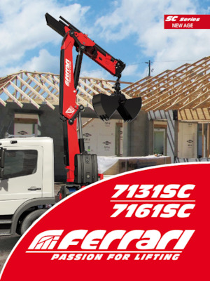 Hydraulické nakládací jeřáby Ferrari® 7131SC A2 