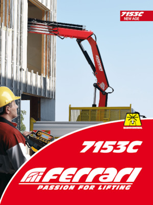 Hydraulické nakládací jeřáby Ferrari® 7153C A4 