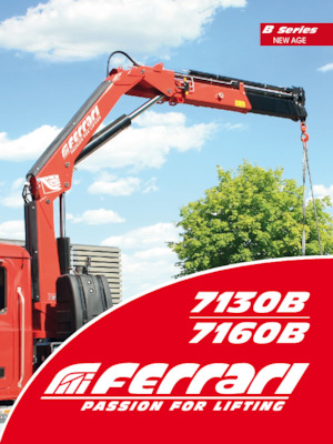 Hydraulické nakládací jeřáby Ferrari® 7160B A2 