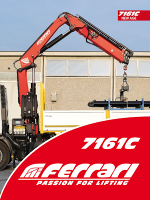 Hydraulické nakládací jeřáby Ferrari® 7161C A6 