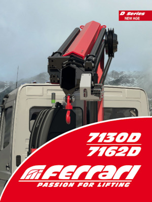 Hydraulické nakládací jeřáby Ferrari® 7162D A3 