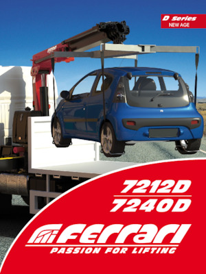 Hydraulické nakládací jeřáby Ferrari® 7212D A2 