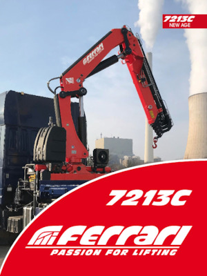 Hydraulické nakládací jeřáby Ferrari® 7213C A4 J3 