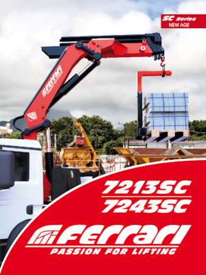 Hydraulické nakládací jeřáby Ferrari® 7213SC A2 