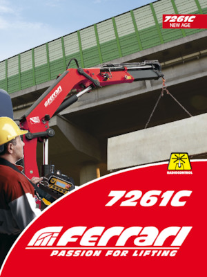 Hydraulické nakládací jeřáby Ferrari® 7261C A5 J3 