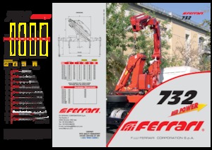 Hydraulické nakládací jeřáby Ferrari® 732 A6 