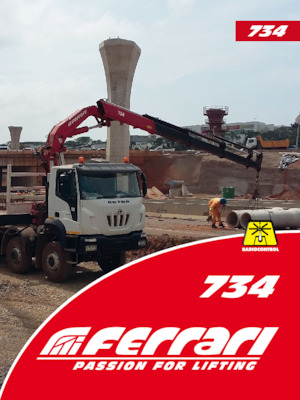 Hydraulické nakládací jeřáby Ferrari® 734 A3 