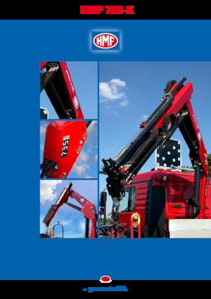 Hydraulické nakládací jeřáby HMF 735 K 4