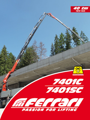 Hydraulické nakládací jeřáby Ferrari® 7401C A5