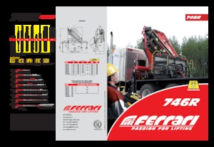 Hydraulické nakládací jeřáby Ferrari® 746R A4 