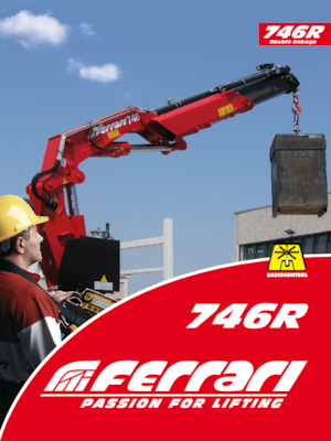 Hydraulické nakládací jeřáby Ferrari® 746R A7 