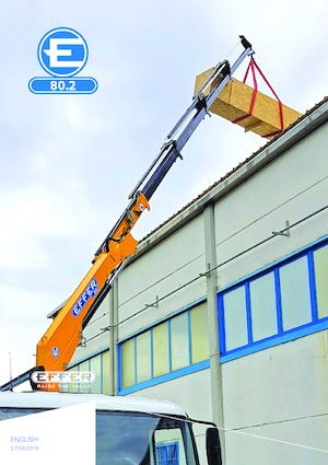 Hydraulické nakládací jeřáby Effer 80.2 2S