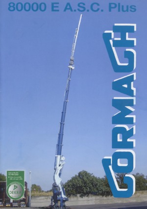 Hydraulické nakládací jeřáby Cormach 80000 E 3