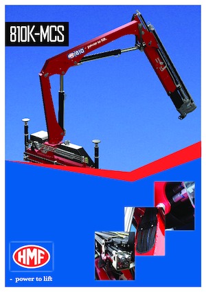 Hydraulické nakládací jeřáby HMF 810-K4-MCS