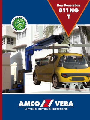 Hydraulické nakládací jeřáby Amco Veba 811NG T-2 S 
