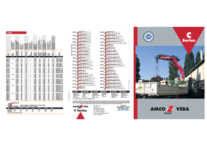 Hydraulické nakládací jeřáby Amco Veba 814C-3 S
