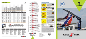 Hydraulické nakládací jeřáby Amco Veba 816T-2 S